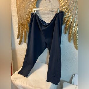 ❌Suave Womens Capri Leggings 3X Tummy Control Blue